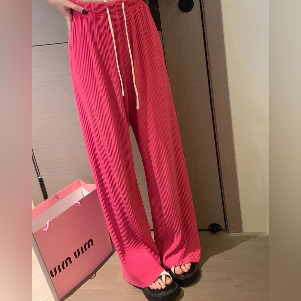 Boutique Wide Leg Pant in Dragon Fruit